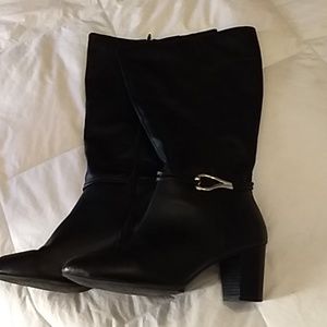 Sale  Boots size 12 with a wide calf.